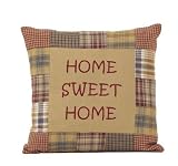 Burlington 10 Pillow in Rustic Country Patchwork Star Pattern