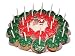 Crispie Sweets- Large Christmas Fun Cake- Rice Krispie Treats -Makes A Great Gift!