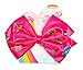 JoJo Siwa Ponytail Holder Bow (Pink Emoji)