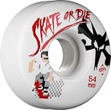 Bones Wheels "Skate Or Die"  Street Tech Formula Skateboard Wheels (Set of 4) Multiple Sizes