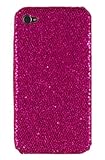 Hot Pink Sparkles Case for Apple iPhone 4 (Fits AT&T & Verizon Models)
