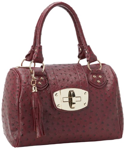 IMoshion Dulce 7742B Satchel,Plum,One Size