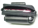 Universal Dual Double Carrying Case Pouch for Digital Camera Sony Cyber-shot, Casio Ex, Nikon Coolpix, Canon Sd, Samsung Digimax, Kodak Easyshare, Olympus Stylus & Fe, Fujifilm Finepix, Hp Photosmart