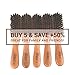 Evolve 100% Boar Bristle Hair Brush ✮ Best Brush for Pocket / Purse / Travel Size ✮ Distribute Natural Oil & Stimulate Scalp ✮Medium Firmness ✮ Great for Beards ✮ Money Back Guarantee