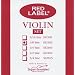 Super Sensitive Red Label 2102 Violin String Set, 1/8