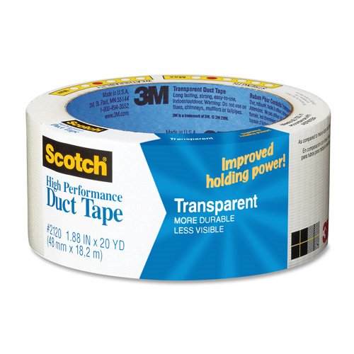 Adhesives Duct Tape 17/8"x20 Yards Clear