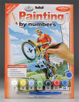 8-3/4 Inch x11-3/4 Inch Junior Small Paint By 