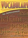 Vocabulary for Achievement: Sixth Course