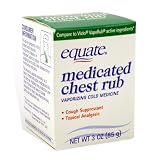 Equate   Medicated Chest Rub, 3 oz