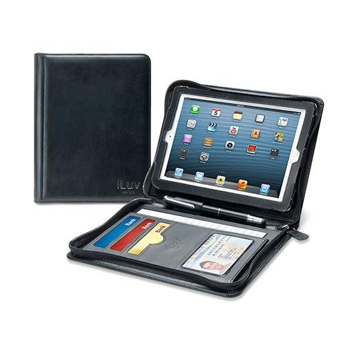 iLuv iCA8J345BLK CEO Folio for iPad mini - Black