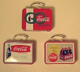 Set of 3 Mini Coca-cola Coke Tin Stash BoxesIMAGE
