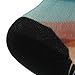 HUSO Men's Women's Colorful Printed Cushioned Elite Athletic Ankle Socks 1/2/3 Pair