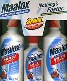 Search : Maalox Maximum Strength Antacid & Antigas (3 Pack of Total 29oz in Cherry Flavor Liquid Form)