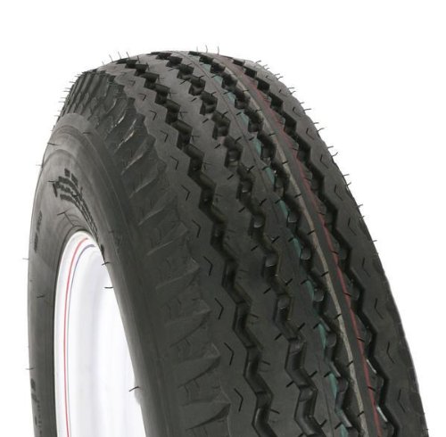 Kenda Trailer Tire/Wheel Assembly - 6-Ply Rated/Load 