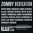 cover of Zomby - Dedication