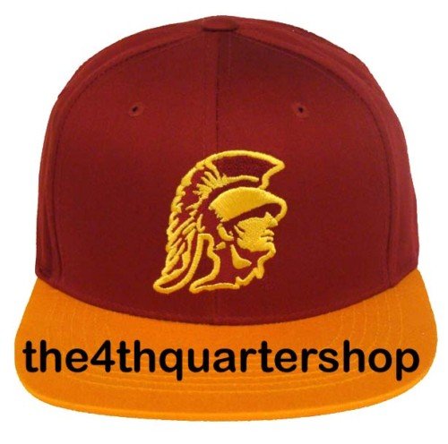 USC Trojans Retro Snapback Cap Hat Allen Lott Polamalu