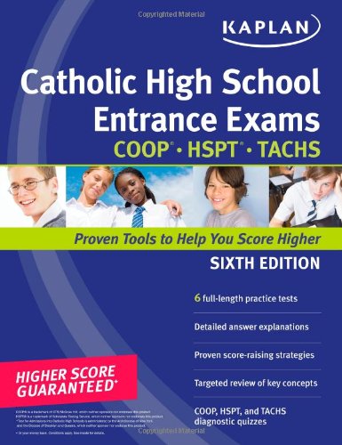 Kaplan Catholic High School Entrance Exams COOP  HSPT  TACHS1419600109 