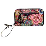 Vera Bradley Zip Around Wallet in Symphony in Hue