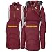 Washington Redskins NFL Women's, 4 in 1 ,Heavy Quilted Parka Jacket, Burgundy (X-Large)