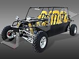 Water Cooled Go Kart 800cc 4 Seater (GK800-4)