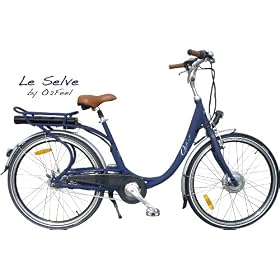 O2Feel Selve - V�lo �lectrique - mixte adulte - Bleu mat
