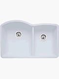 Blanco 511-706 Blancodiamond 1-3/4 Bowl Undermount Kitchen Sink, White
