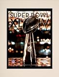Matted 10.5 x 14 Super Bowl XLIV Program Print | Details: 2010, Saints vs Colts