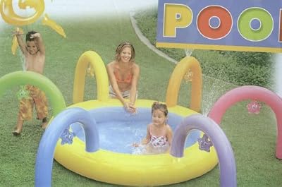 Spider Crawl 'N Spray Swim Splash Pool