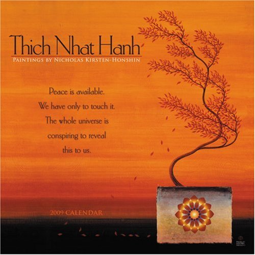Thich Nhat Hanh - Paintings by Kirsten-Honshin 2009 Wall Calendar
