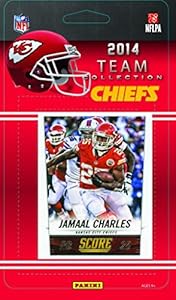 Kansas City Chiefs 2014 Score NFL Football Factory Sealed 12 Card Team Set with Alex Smith, Aaron Murray, Dee Ford Plus