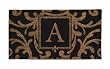 Classic Design Coconut Fiber Monogram Doormats Classic Design Coconut Fiber Monogram Doormats