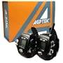(2-pcs) AGPtek� two-way Multi-channels Wrist-operated Wristwatch Walkie Talkie Wrist Watch--Auto Channel Scan--LCD display--Auto Squelch -- 12 hours AM/PM time display up to 5 Hours talk time