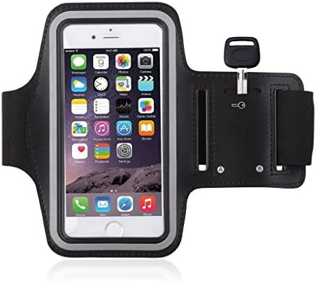 Sports Armband, FYSS Running case for iPhone6s/ 6/5s/5c/4/4s, Samsung ,iPod MP3 Player,Key holder Slot, Perfect Earphone Connection,for Hiking Biking Walking,(black for iphone 4.7in)