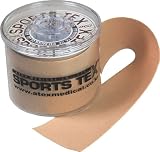 mediAID SPORTS-TEX Kinesio-Tape (5m x 5cm Braun) Das Original inkl - kostenlosem Abroller - mediAID