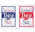 BEE Assorted Used Casino Series Playing Card, Multi Color (11777-12P)