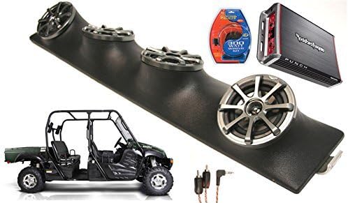 Bennche 700X UTV Kicker KS525 Speaker Rockford Amp Fits 5 1/4" Speaker Pod Pack