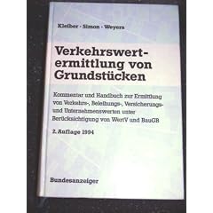 Verkehrswertermittlung von Grundst�cken