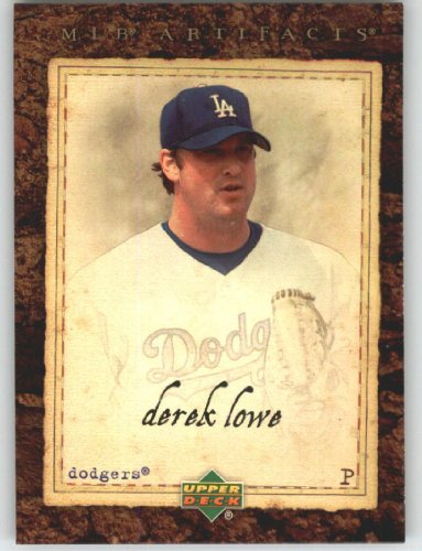 2007 Upper Deck Artifacts #51 Derek Lowe - Los Angeles Dodgers (Baseball Cards)