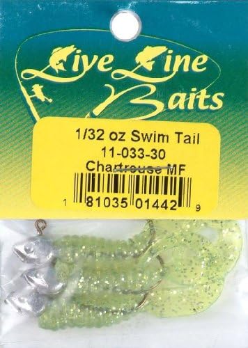 MINI SWIMTAIL JIGS 3PK CHRT MF