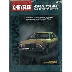 Chrysler Aspen, Volare (1976-80) (Chilton Total Car Care)