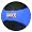 Amber Sporting Goods Rubber Medicine Ball (8-Pound)