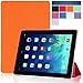 i-Blason Apple iPad Air Case (5th Generation) i-Folio Smart Cover Slim Hard Shell Stand Case Cover [Life Time Warranty] - Orange