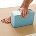Gaiam Yoga Block - Supportive Latex-Free EVA Foam Soft Non-Slip Surface for Yoga, Pilates, Meditation, Robin's Egg