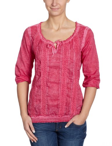 TOM TAILOR Damen Bluse, 20172650070/vintage wash blousetop, Gr. 36, Violett (5328) Preisvergleich