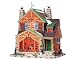 Lemax 9in Porcelain Village Building Cozy Cabin (05077)