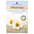Twinings Pure Camomile Herbal Tea,  6 - 20 Tea Bag Boxes