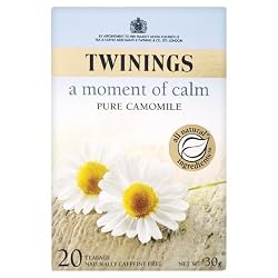 Twinings Pure Camomile Herbal Tea,  6 - 20 Tea Bag Boxes