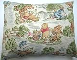Twin Pillow Case - Percale Pillow Sham - Pooh In The Park - Made In USA