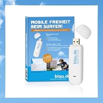 blau.de Surfstick UMTS + SIM-Karte mit 20 Euro Startguthaben