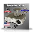 Projector-Gear Projector Ceiling Mount for EPSON EMP-X3 with 8
